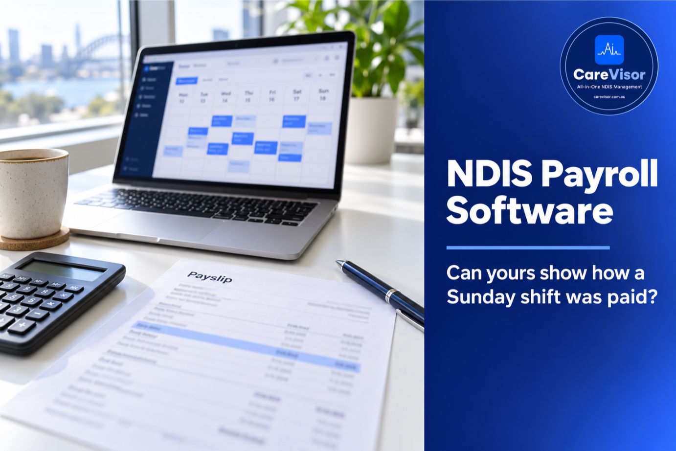 NDIS Payroll Software: Can Yours Show How a Sunday Shift Was Paid?